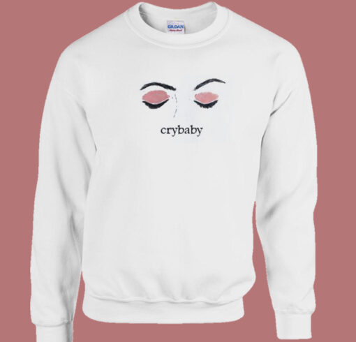 Cry Baby Pink 80s Sweatshirt