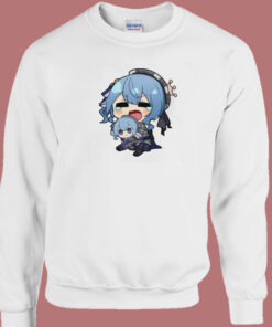 Crying Hoshimachi Suisei Sweatshirt 1