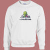 Cthulhu I Love Crafting 80s Sweatshirt