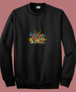 Cute Dgk Cartoon Say No To Drugs 80s Sweatshirt