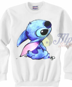 Cute Face Stitch Disney Character Sweatshirt 1