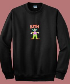 Cute Kith X The Simpsons Krusty 80s Sweatshirt
