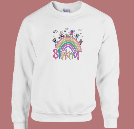 Cute Slipknot Cartoon 80s Sweatshirt