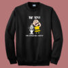 Cute Snoopy And Charlie Brown 80s Sweatshirt