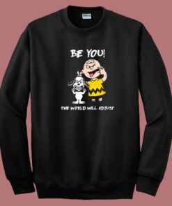 Cute Snoopy And Charlie Brown 80s Sweatshirt Cute Snoopy And Charlie Brown 80s Sweatshirt