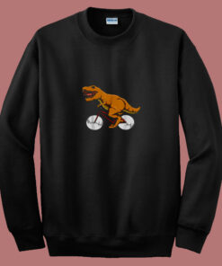 Cycling Dinosaur T Rex Riding Road Bike Mtb 80s Sweatshirt Cycling Dinosaur T Rex Riding Road Bike Mtb 80s Sweatshirt
