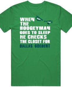 Dallas Goedert Boogeyman Philadelphia Football Fan T Shirt Dallas Goedert Boogeyman Philadelphia Football Fan T Shirt