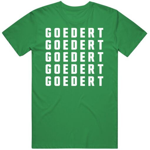 Dallas Goedert X5 Philadelphia Football Fan T Shirt