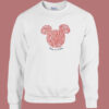 Damski Mickey Mouse Hearts 80s Sweatshirt
