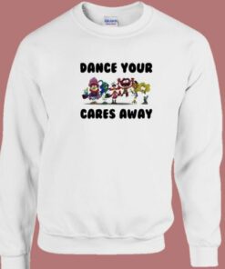 Dance Your Cares Away 80s Sweatshirt 2