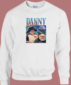 Danny De Vito Homage 80s Sweatshirt 1 Danny De Vito Homage 80s Sweatshirt 2