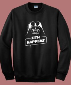 Darth Vader Sith Happens Sweatshirt