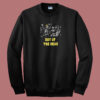 Day Of The Dead Skeleton 80s Sweatshirt