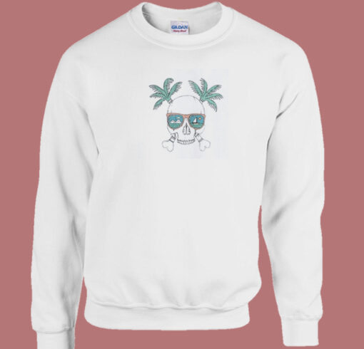 Dead Of Summer Skull 80s Sweatshirt