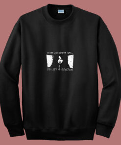 Death Sandman You Get A Lifetime 80s Sweatshirt Death Sandman You Get A Lifetime 80s Sweatshirt