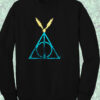 Deathly Hallows Harry Potter Symbol Crewneck Sweatshirt