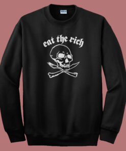 Dee Ramone Eat The Rich 80s Sweatshirt Dee Ramone Eat The Rich 80s Sweatshirt