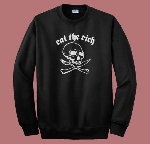 Dee Ramone Eat The Rich 80s Sweatshirt