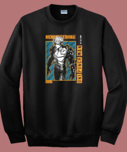 Demon Cyborg In Frame 80s Sweatshirt Demon Cyborg In Frame 80s Sweatshirt
