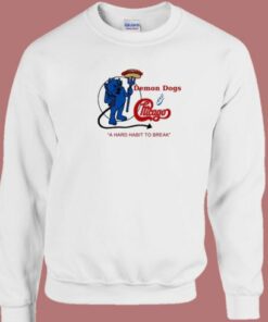 Demon Dogs And Chicago Sweatshirt 1 Demon Dogs And Chicago Sweatshirt 2