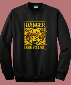 Demon Slayer Zenitsu High Voltage Sweatshirt Demon Slayer Zenitsu High Voltage Sweatshirt