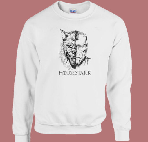 Direwolf Iron Man House Stark Sweatshirt