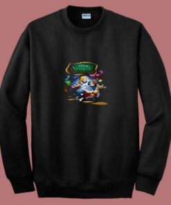 Disney Alice In Wonderland Rabbit 80s Sweatshirt