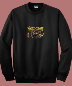 Disney Chip N Dale Goofy Group Rescue 80s Sweatshirt Disney Chip N Dale Goofy Group Rescue 80s Sweatshirt