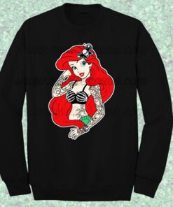 Disney Little Mermaid Rebel Punk Sweatshirt