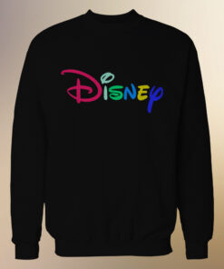 Disney Logo Type Rainbow Sweater Disney Logo Type Rainbow Sweater