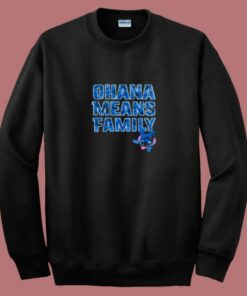 Disney Ohana Means Family Unisex 80s Sweatshirt 2