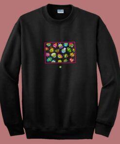 Disney Pixar Alien Remix Frame 80s Sweatshirt 1 Disney Pixar Alien Remix Frame 80s Sweatshirt 2