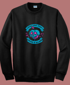 Disney Snow White Love Story Villain 80s Sweatshirt Disney Snow White Love Story Villain 80s Sweatshirt