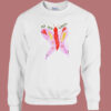 Do Not Touch Butterfly Sweatshirt