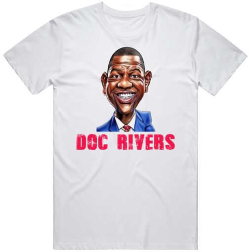 Doc Rivers Caricature Philadelphia Basketball Fan T Shirt