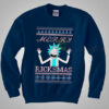 Doctor Rick Morty Merry Christmas Sweater