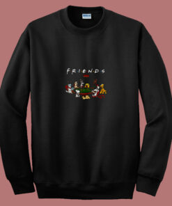 Dogs Friends Classic 80s Sweatshirt
