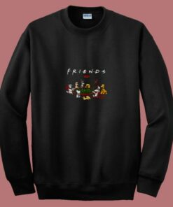 Dogs Friends Classic 80s Sweatshirt