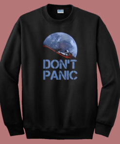 Dont Panic Starman Essential 80s Sweatshirt