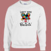Dont Stop Believin Mickey 80s Sweatshirt