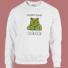 Dont care Bear Weed 80s Sweatshirt