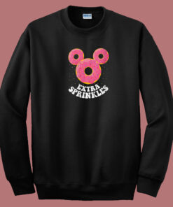 Donut Ears Extra Sprinkles 80s Sweatshirt