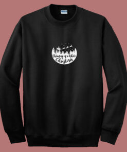 Dreaming Of A White Christmas 80s Sweatshirt