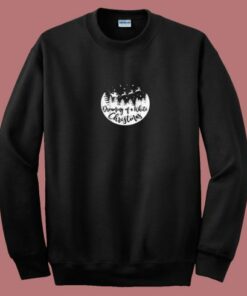 Dreaming Of A White Christmas 80s Sweatshirt