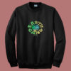 Earth Gang Ombre Globe 80s Sweatshirt