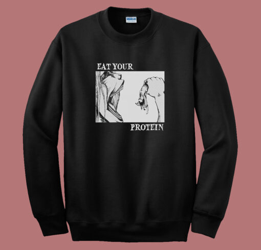 Eat Your Protein Attack On Titan Sweatshirt