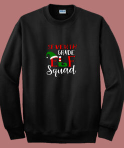 Elf Squad Seventh Grade Christmas 80s Sweatshirt Elf Squad Seventh Grade Christmas 80s Sweatshirt