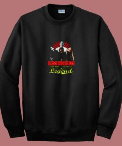 Eminem Than Man The Myth The Legend 80s Sweatshirt