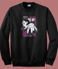 Enmu Demon Slayer Anime 80s Sweatshirt Enmu Demon Slayer Anime 80s Sweatshirt