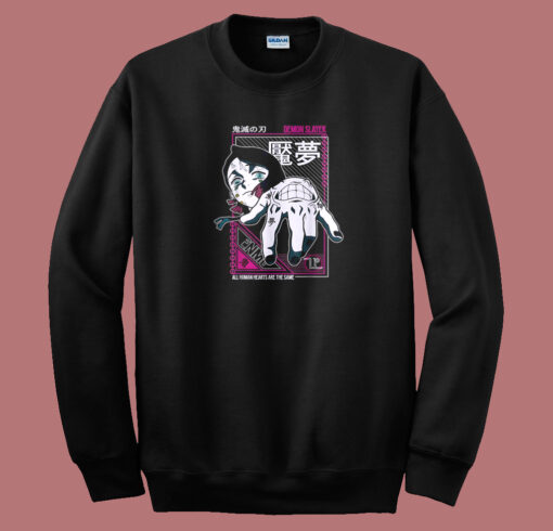 Enmu Demon Slayer Anime 80s Sweatshirt